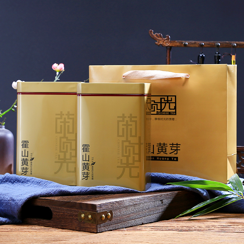 黄芽茶叶霍山特级2020新茶特二级安徽手工浓香型茶叶散礼盒装共50