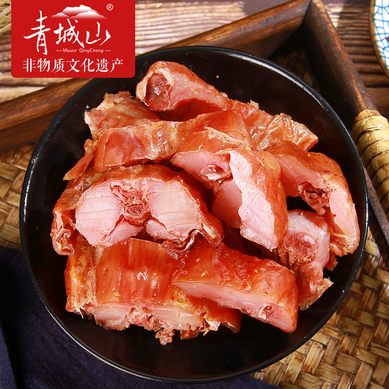 【青城山 缠丝兔】四川特产整只香辣兔肉零食 非冷吃即食兔丁450g